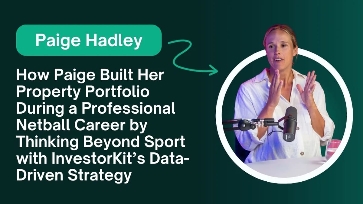 Interview with Paige Hadley about property portfolio building.