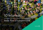 InvestorKit report cover: 10 Markets Positioned to Remain Resilient in Australia's New Tax Environment