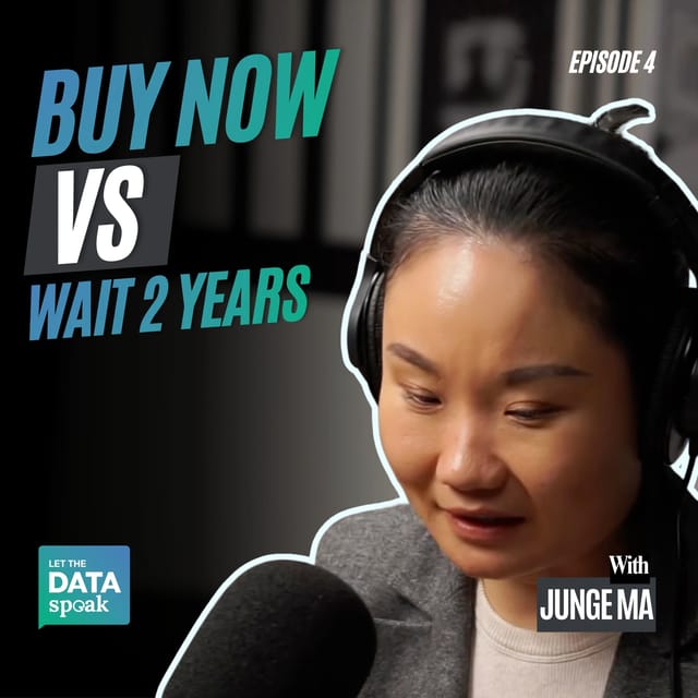 Buy Now or Wait 2 Years for Lower Rates? A Wealth Comparison Model - with Junge Ma artwork