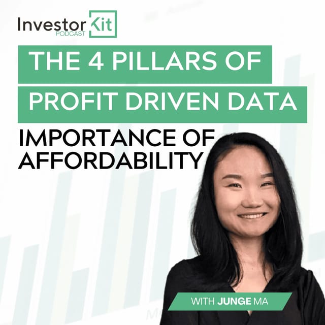 The 4 Pillars Of Profit-Driven Data! Affordability - With Junge Ma artwork