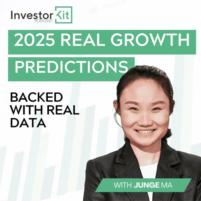 2025 Real Growth Predictions - With Junge Ma artwork