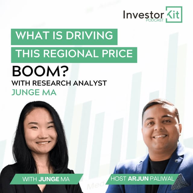What's driving this regional price BOOM? With Junge Ma & Arjun Paliwal artwork