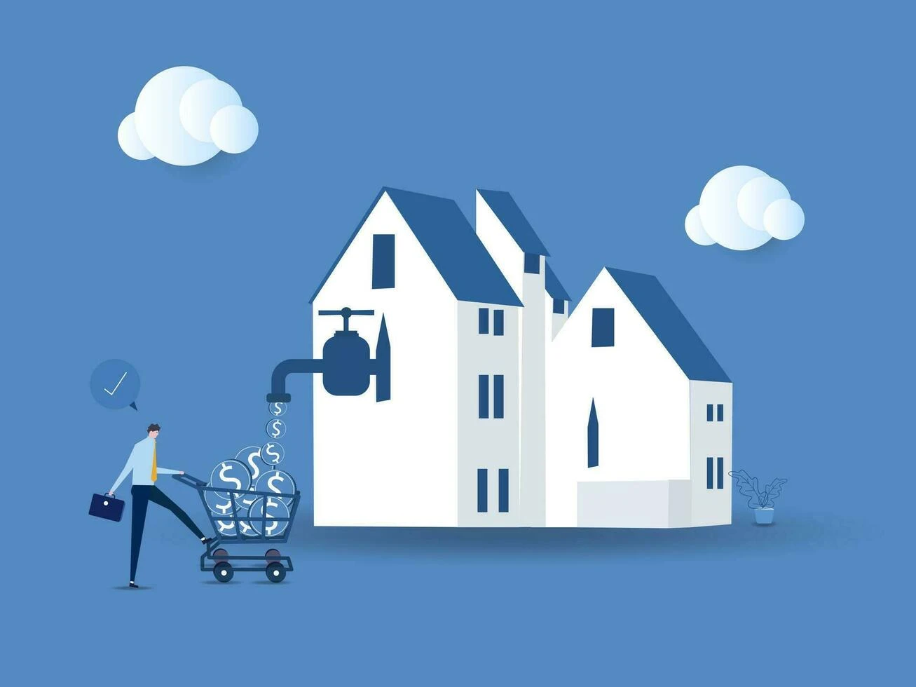 Chart of advantage for pros & cons of investing in a property with development potentiall