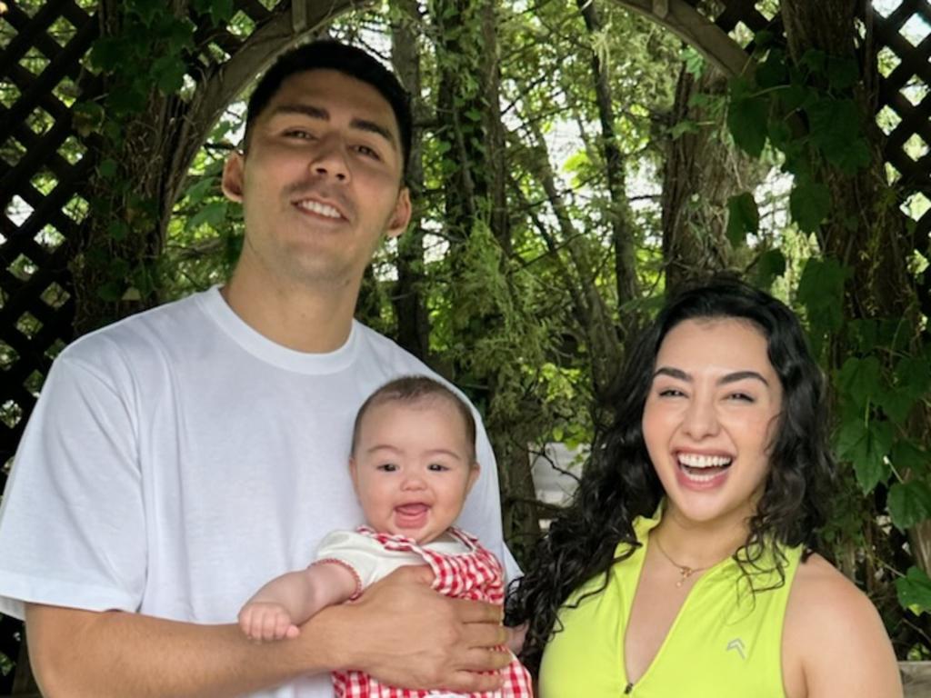 Hayder Shkara with his family, pictured in the realestate.com.au feature