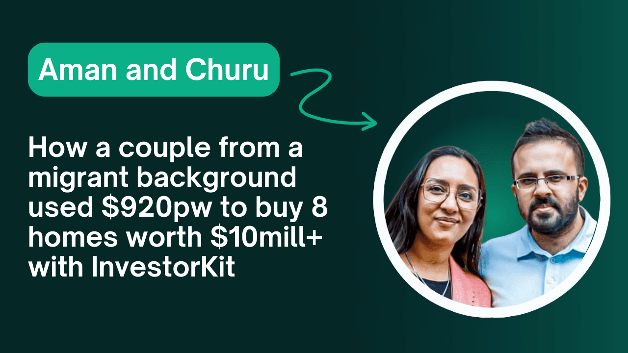 a man and woman with text