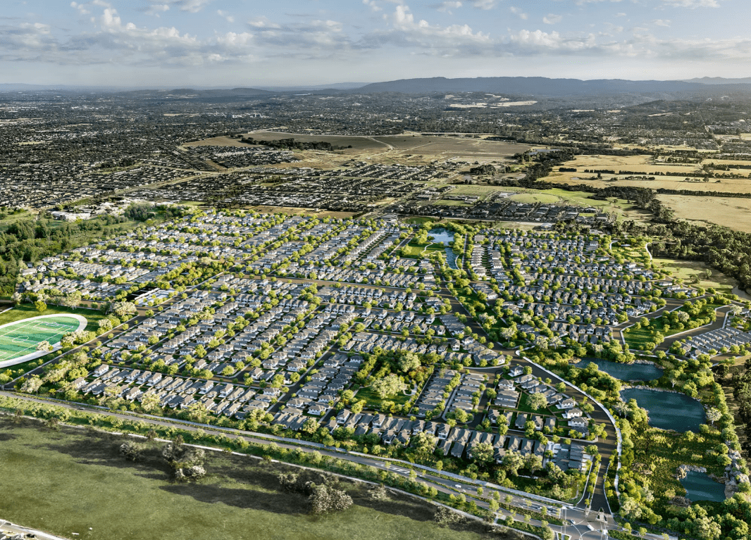 Melbourne new house construction in Clyde